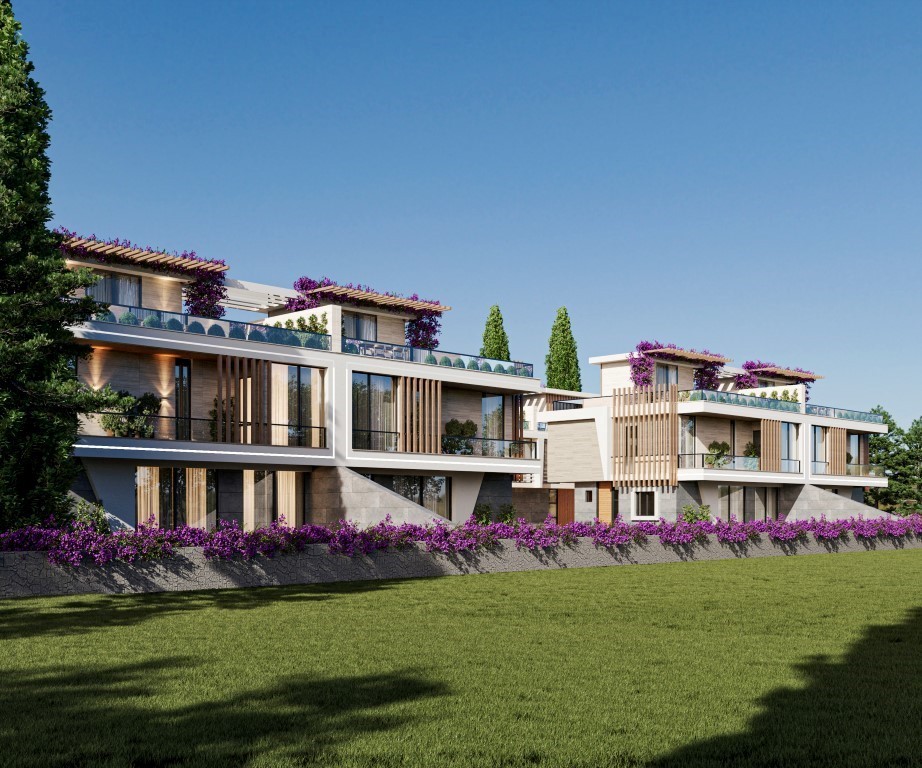 New project of modern villas, with apartments 4+1 in Mersin - Фото 2