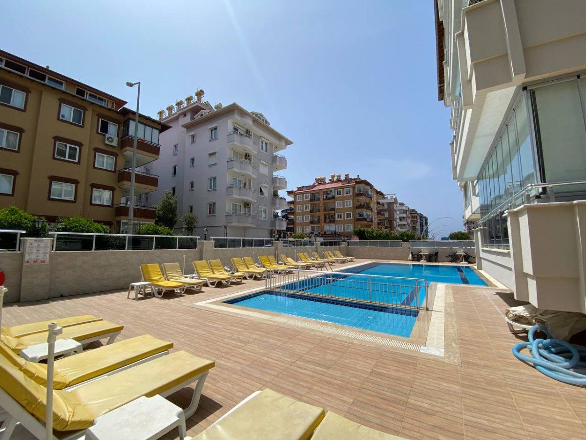 Furnished apartment 2+1 near the beach, 110 m2 in the area of Oba - Фото 2