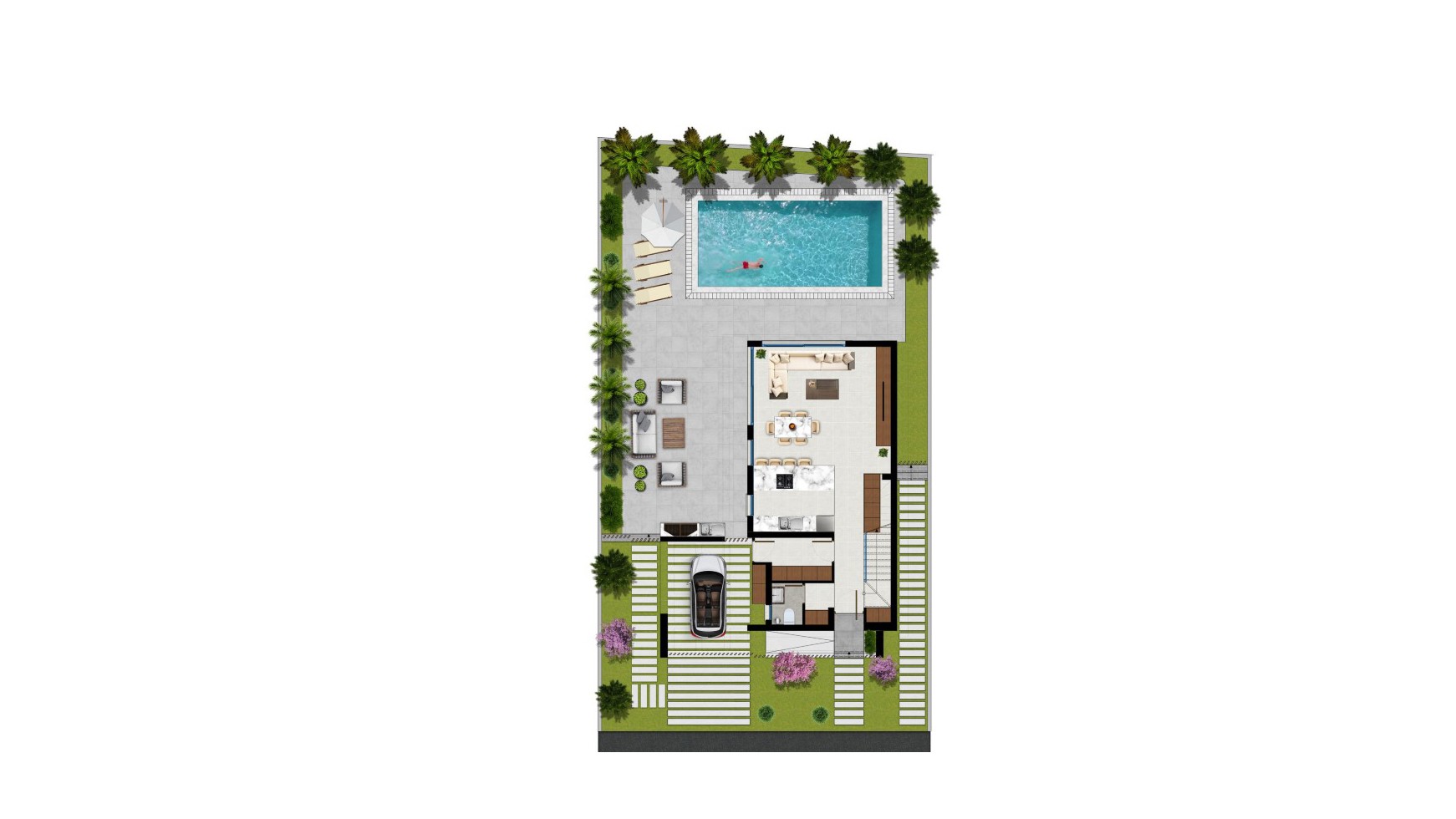 Ideal villas by the sea in Kyrenia: private swimming pools and landscaped plots from 310 m2 to 485 m 2 - Фото 15