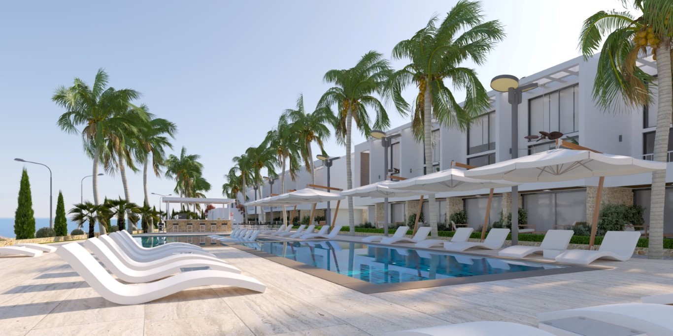 Elegant apartments in Esentepe - panoramic swimming pools, private beach and unique terraces with jacuzzi - Фото 11