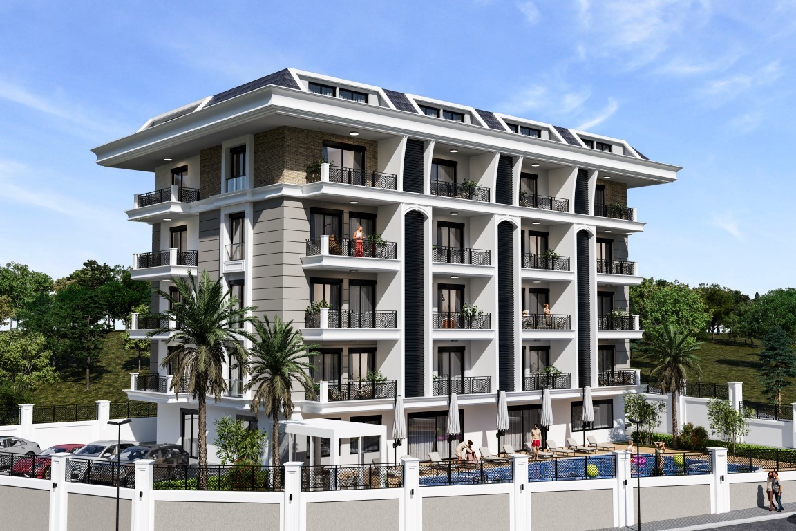 New project in the heart of Alanya, with apartments of 1+1, 2+1 and 3+1 - Фото 8