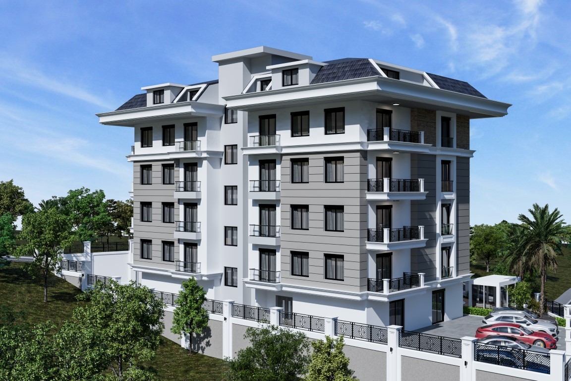 New project in the heart of Alanya, with apartments of 1+1, 2+1 and 3+1 - Фото 7