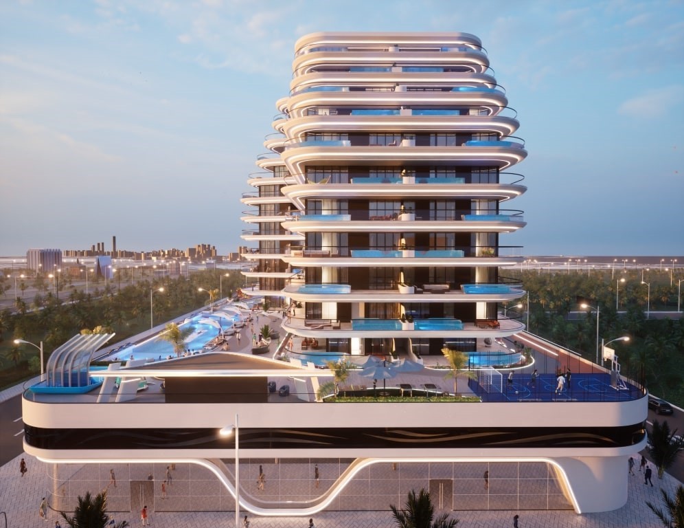 Luxury residential complex Samana Portofino in the prestigious area of Dubai, UAE - Фото 10