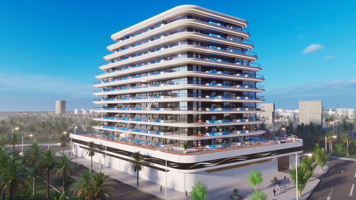 Luxury residential complex Samana Portofino in the prestigious area of Dubai, UAE - Фото 6