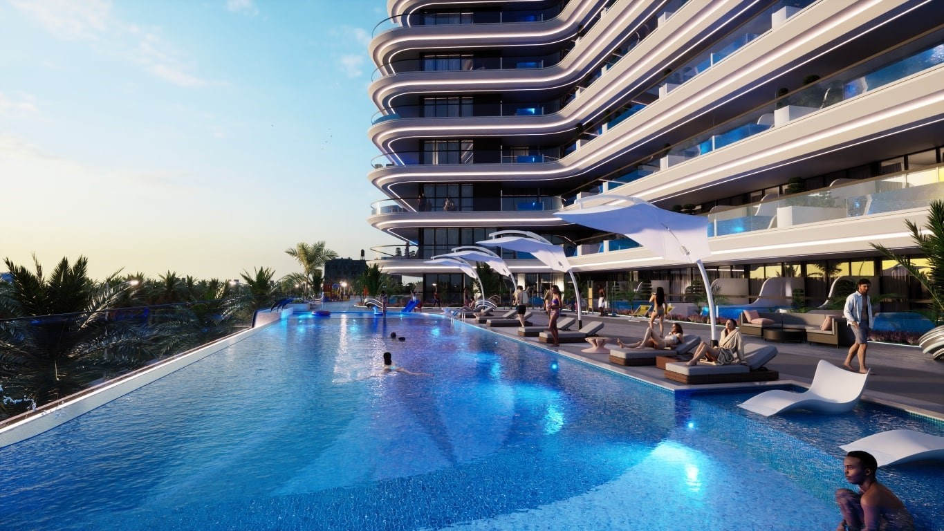 Luxury residential complex Samana Portofino in the prestigious area of Dubai, UAE - Фото 15