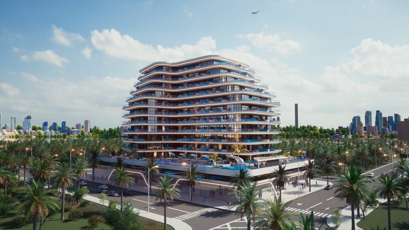 Luxury residential complex Samana Portofino in the prestigious area of Dubai, UAE - Фото 3