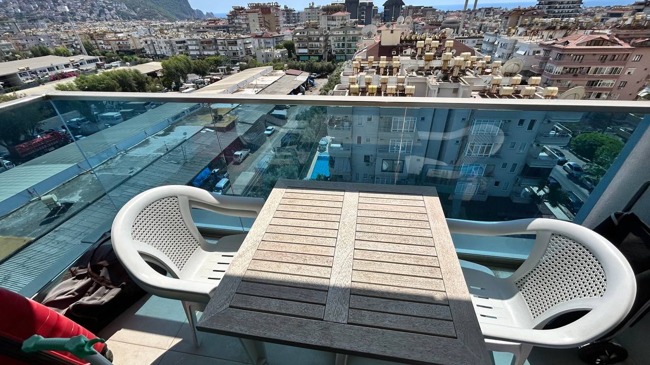 Furnished one bedroom apartment, 50 m2, in complex with infrastructure in Alanya - Фото 25