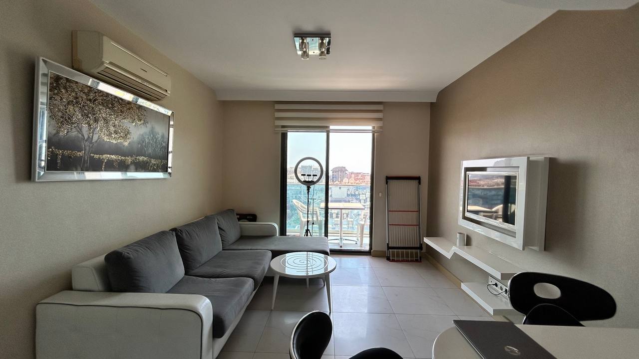 Furnished one bedroom apartment, 50 m2, in complex with infrastructure in Alanya - Фото 23