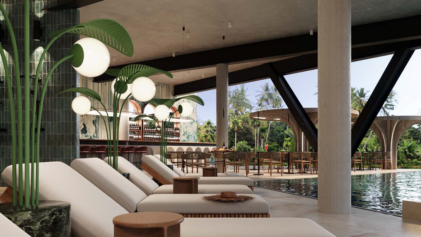 The most extensive and multifunctional project of the Premium class in the center of Ubud, with the concept 