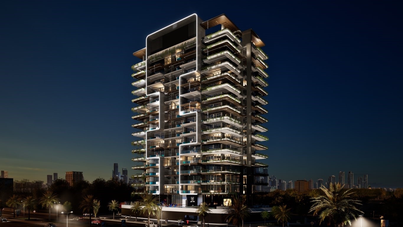 New luxury apartment building on Samana Avenue in Dubai - Фото 3