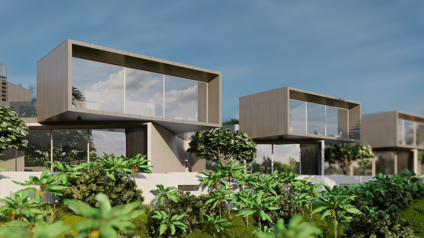 The most extensive and multifunctional project of the Premium class in the center of Ubud, with the concept 