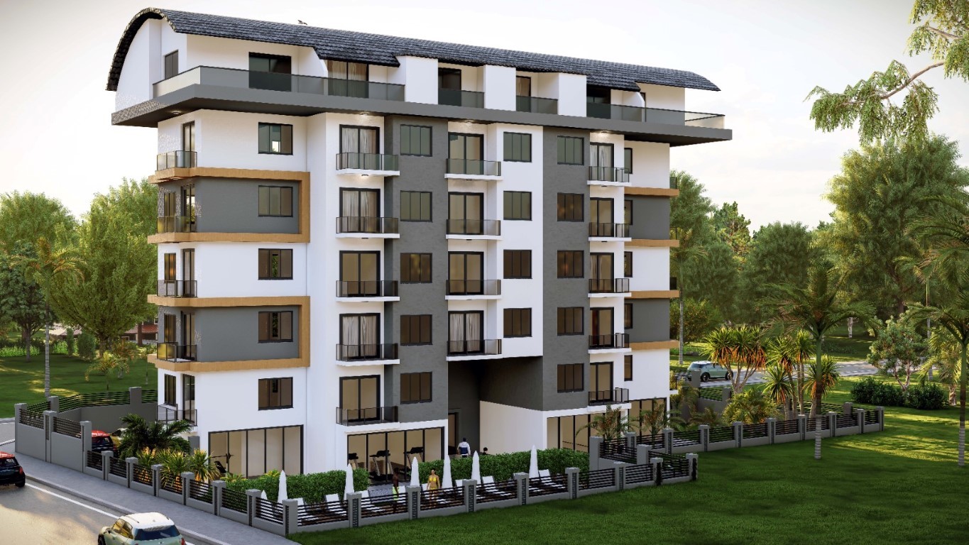 New residential complex, located just 7 minutes walk from the Mediterranean Sea, Gazipasa - Фото 2