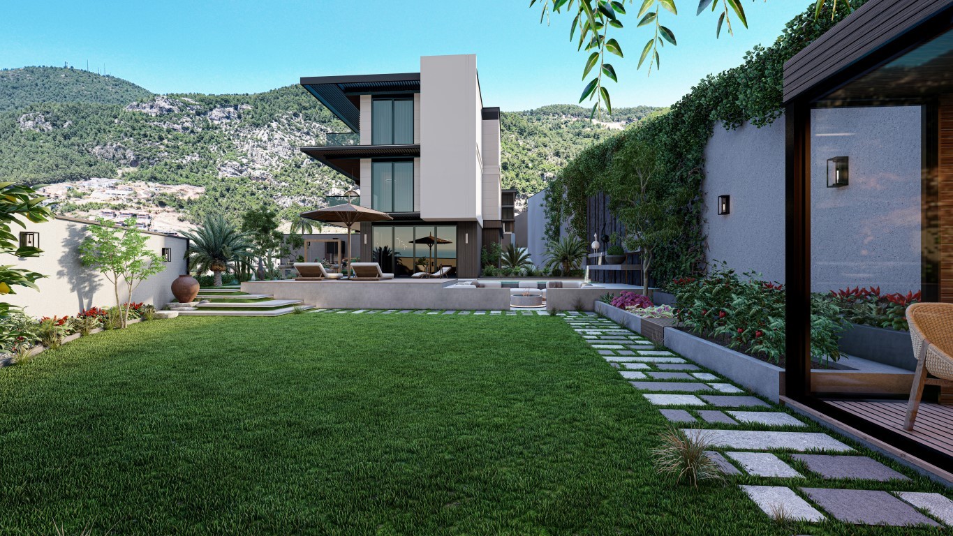 Complex of villas and apartments on the mountain, in the prestigious area of Bektaş - Фото 12