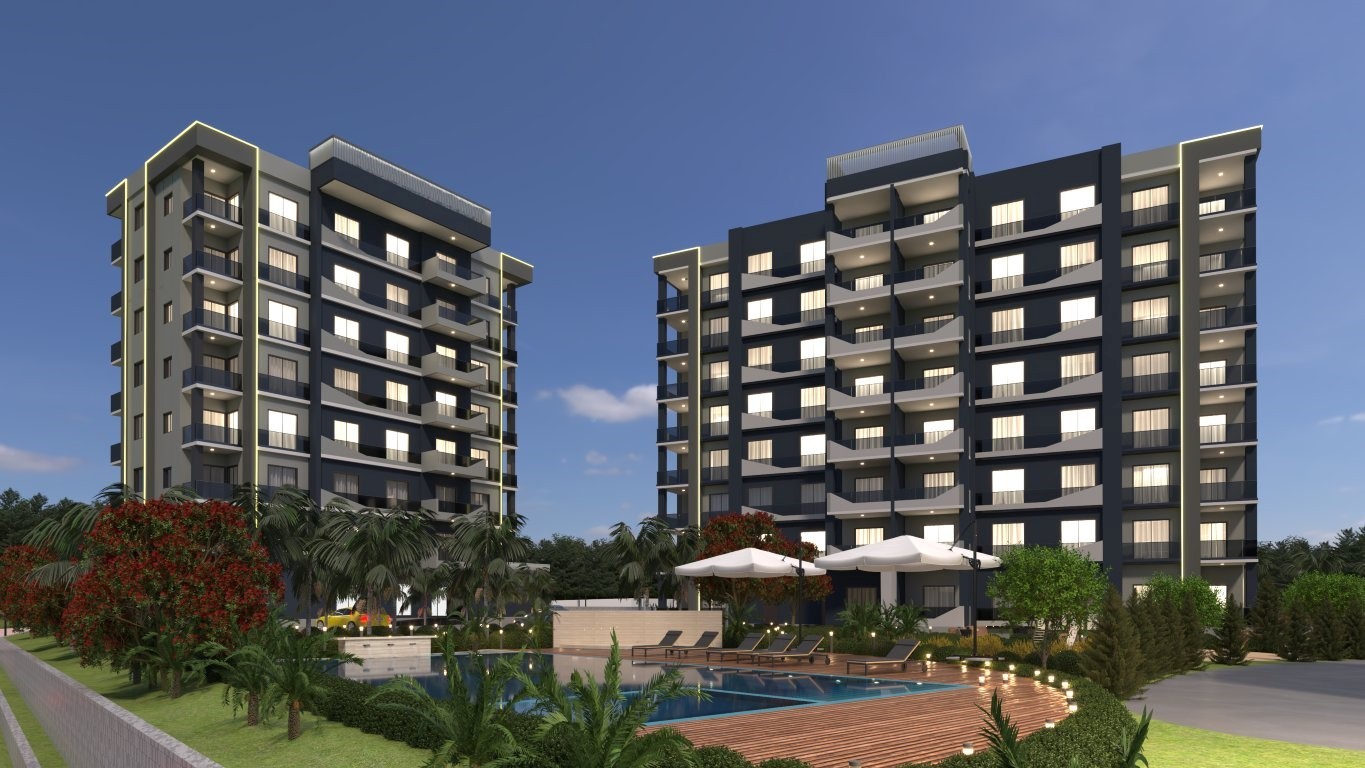 New apartment complex with 2+1 apartments in Mezhtili - Фото 5