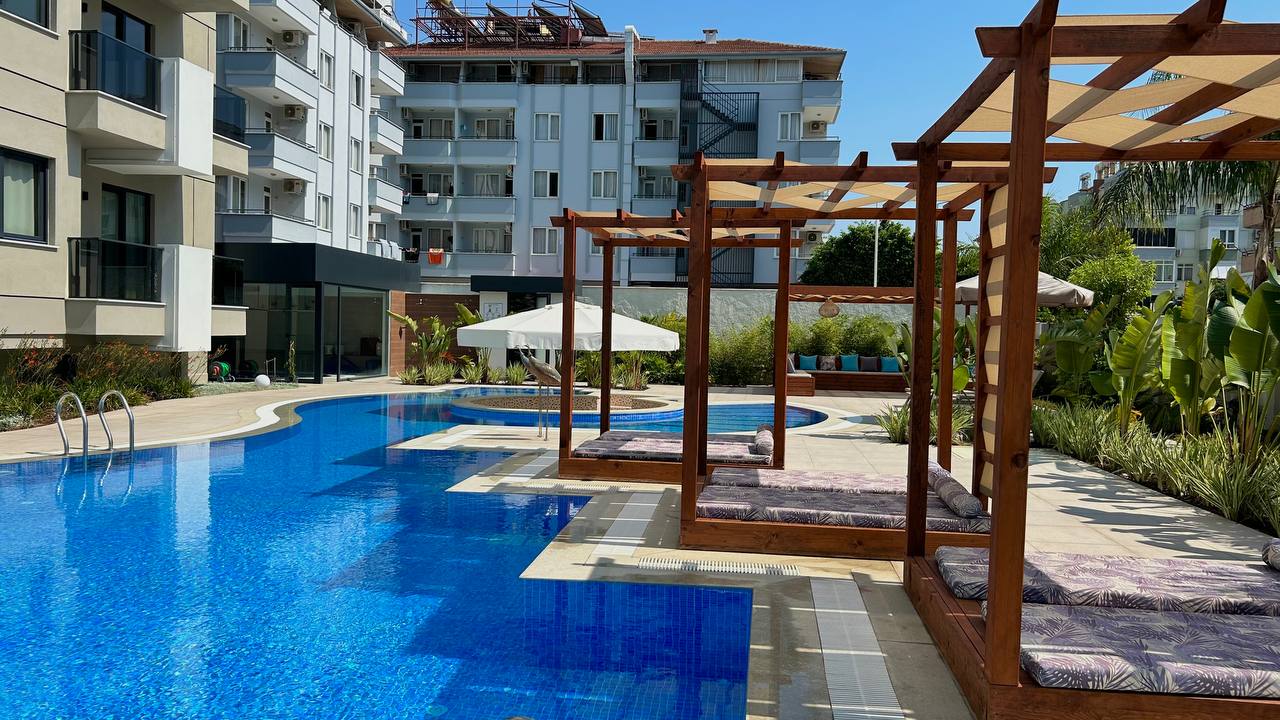 Apartment 74 m2 2+1 in the center of Alanya - Фото 6