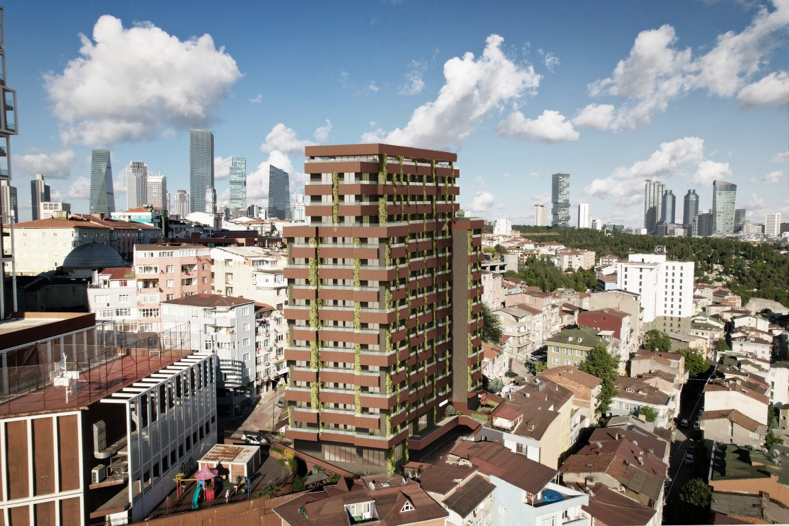 Project with 1+1 and 2+1 apartments in Kygyutchane district, Istanbul - Фото 2