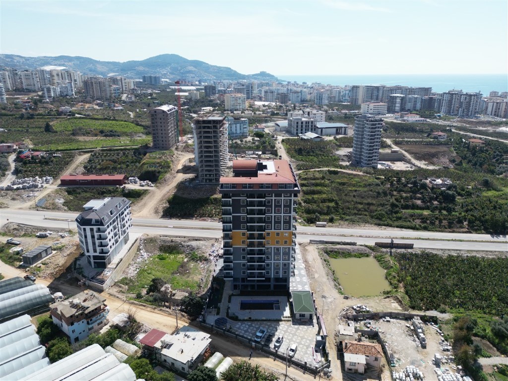 Apartment 1+1 on the 10th floor (Mahmutlar) - Фото 2