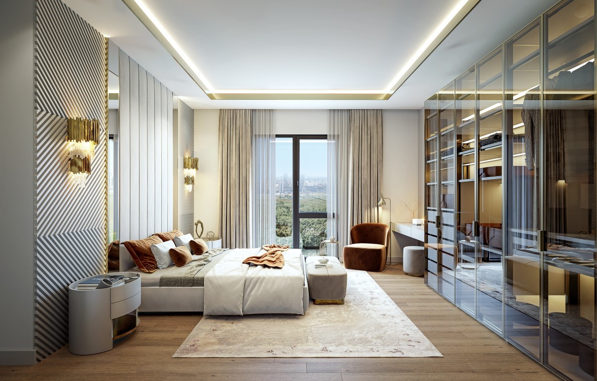 New large-scale residential complex located in the Bashkashehir district of the European part of Istanbul - Foto 11
