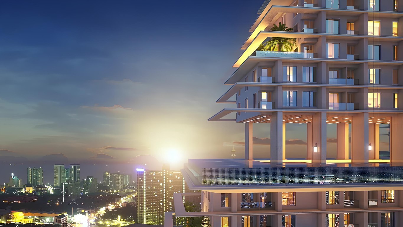 The futuristic Marina Golden Bay tower in the heart of Pattaya is in the final stages of construction - Фото 4