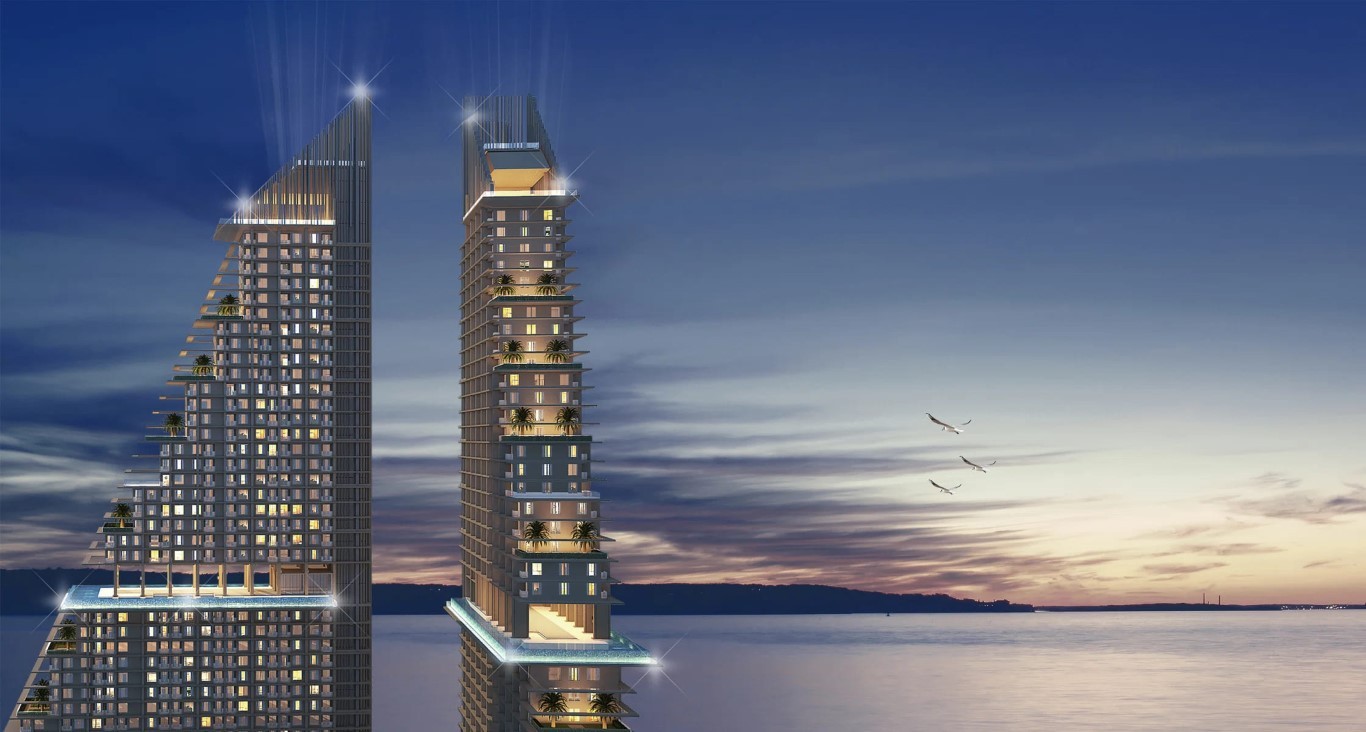 The futuristic Marina Golden Bay tower in the heart of Pattaya is in the final stages of construction - Фото 3