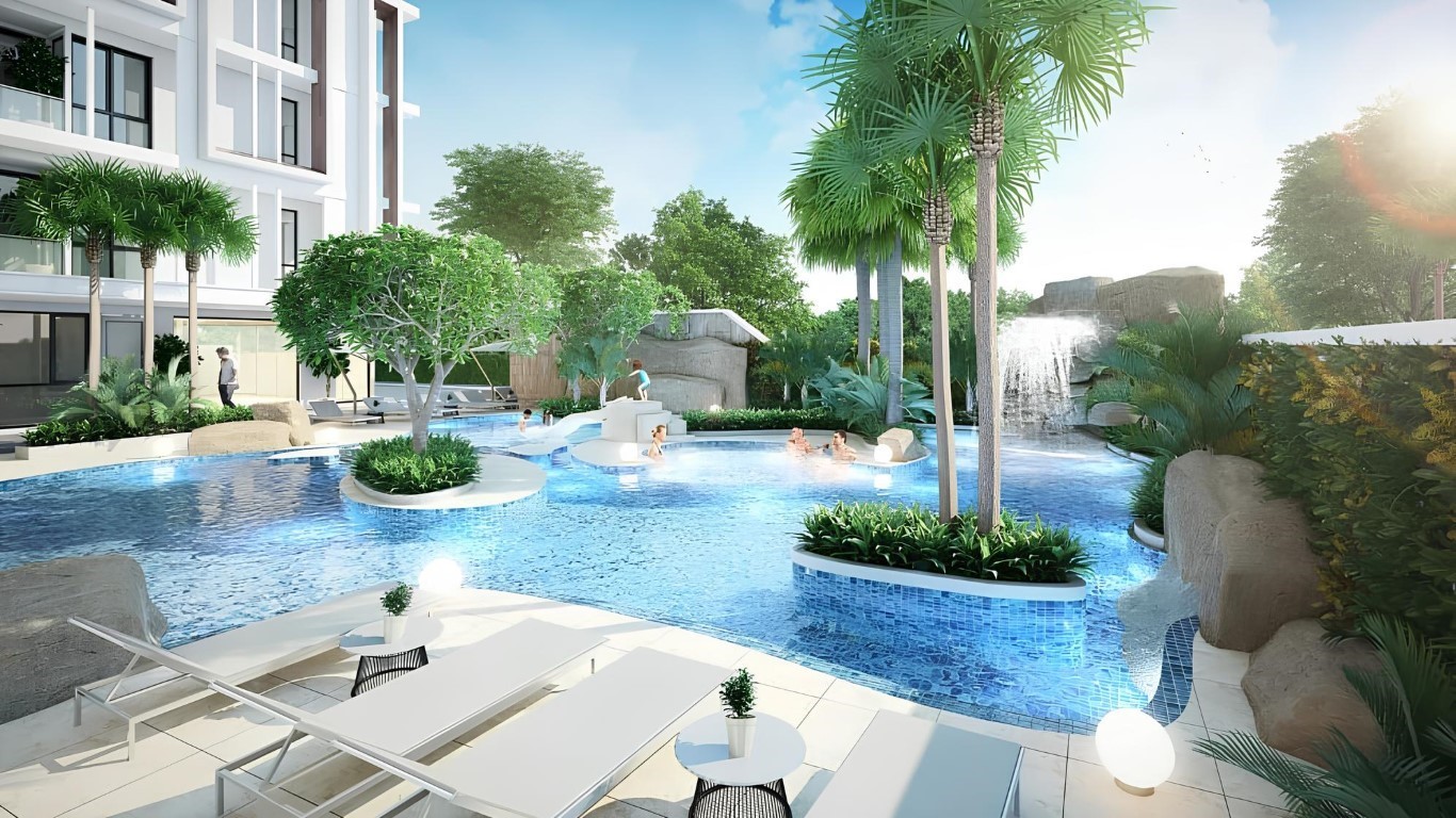 Living by the sea with panoramic views at the modern Siam Oriental Dream condominium, Pattaya - Фото 2