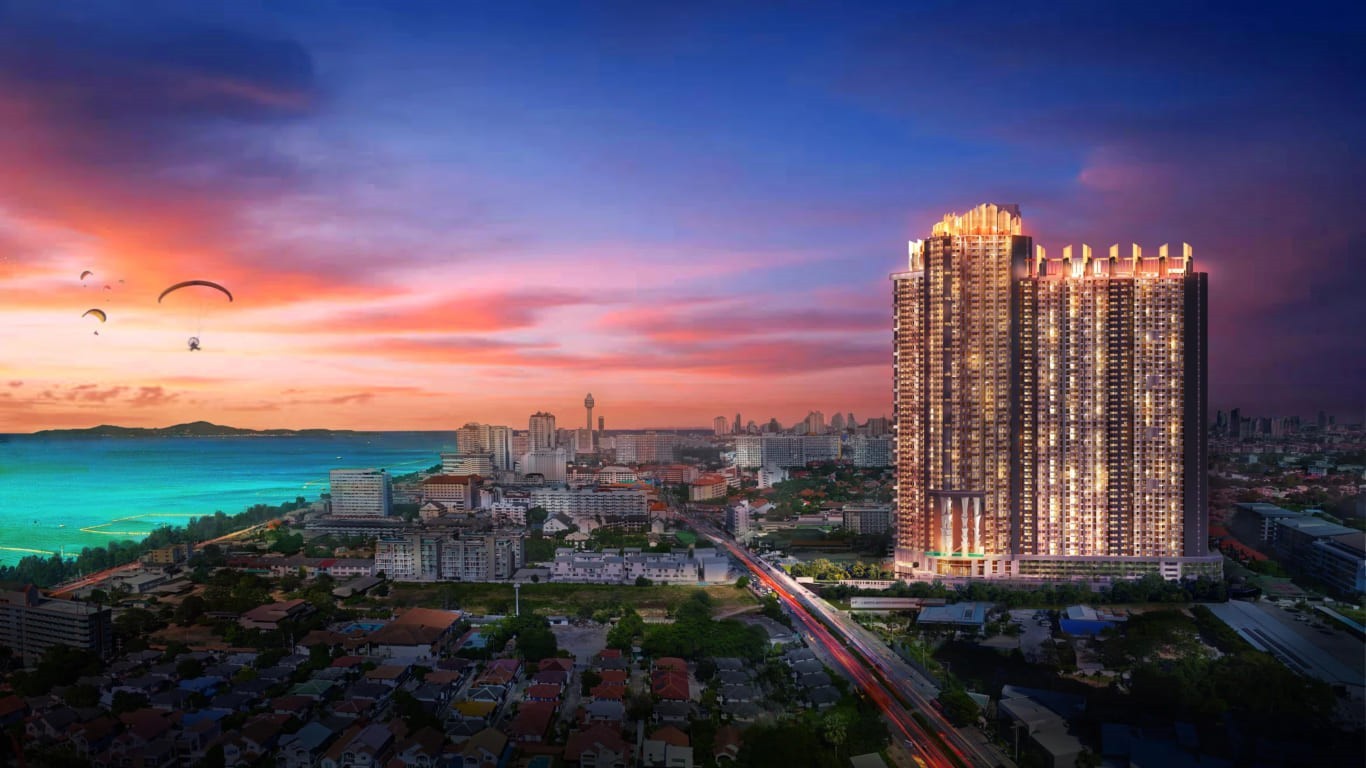 Luxury 55-storey Copacabana Coral Reef residential tower, on the seafront in Pattaya - Фото 3