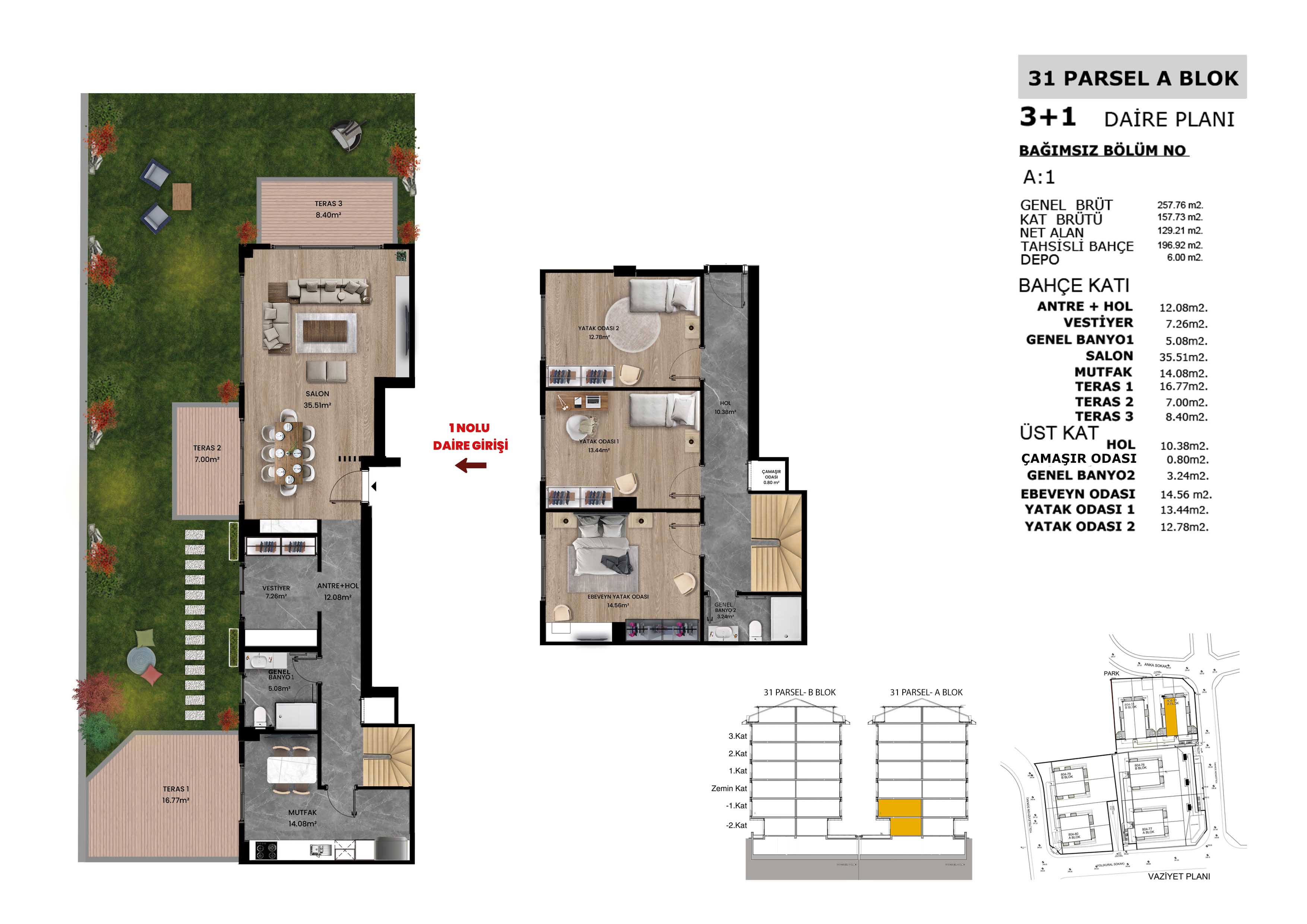 Residential complex with gardens and breathtaking panoramas of the Bosphorus in Usküdar - Фото 19