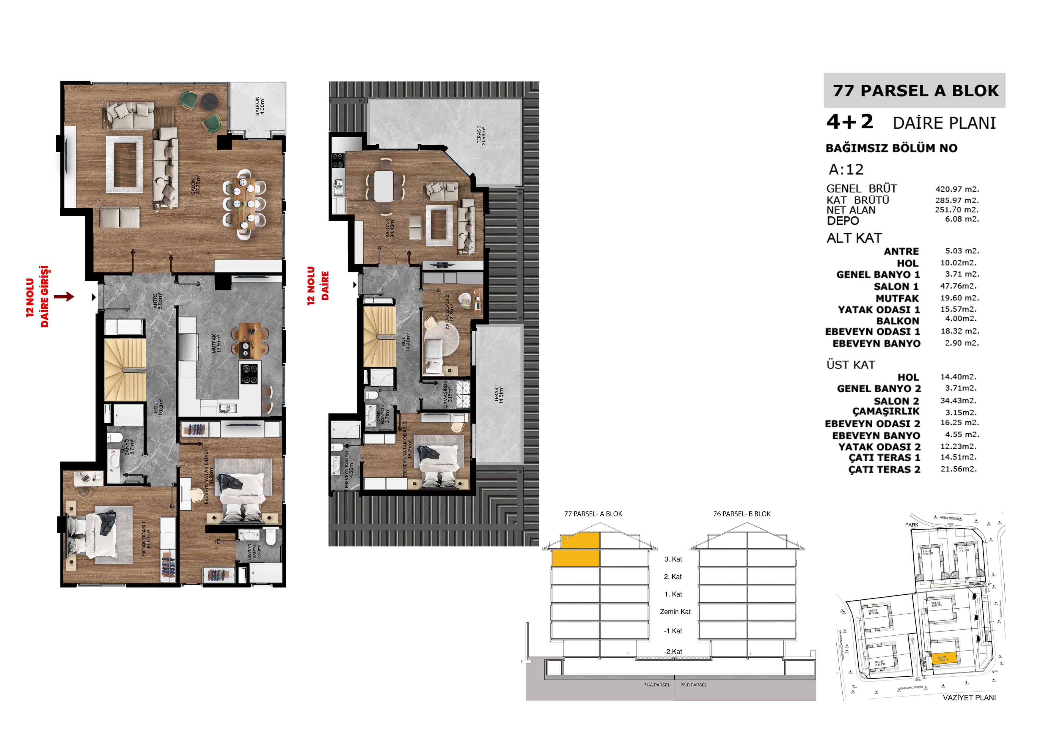 Residential complex with gardens and breathtaking panoramas of the Bosphorus in Usküdar - Фото 21