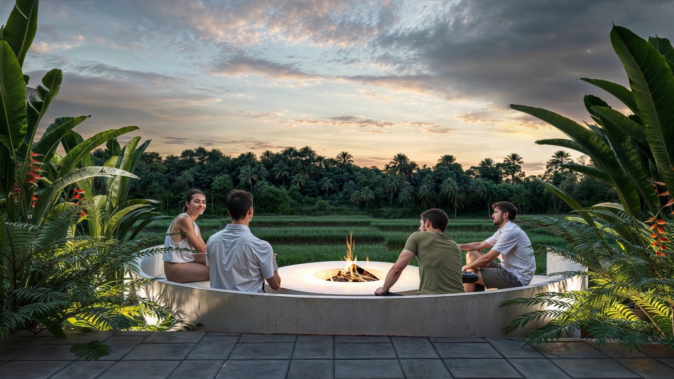 Residential three-storey complex located on a hill, in Ubud district - Фото 7