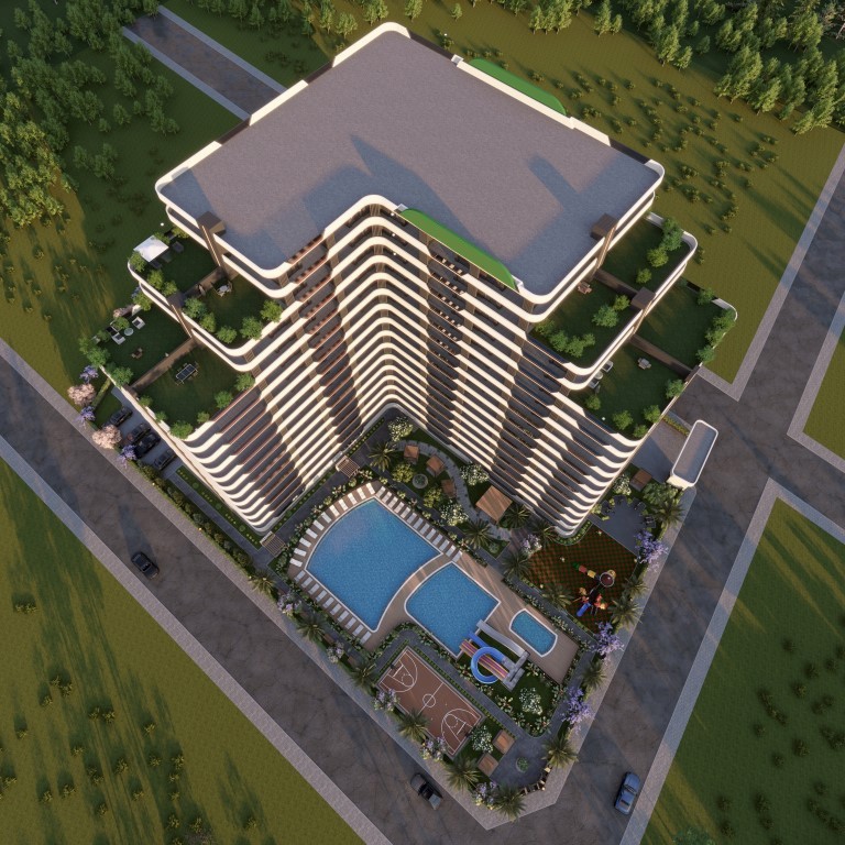 New residential complex in Mersin, 500 meters from the beach - Фото 3