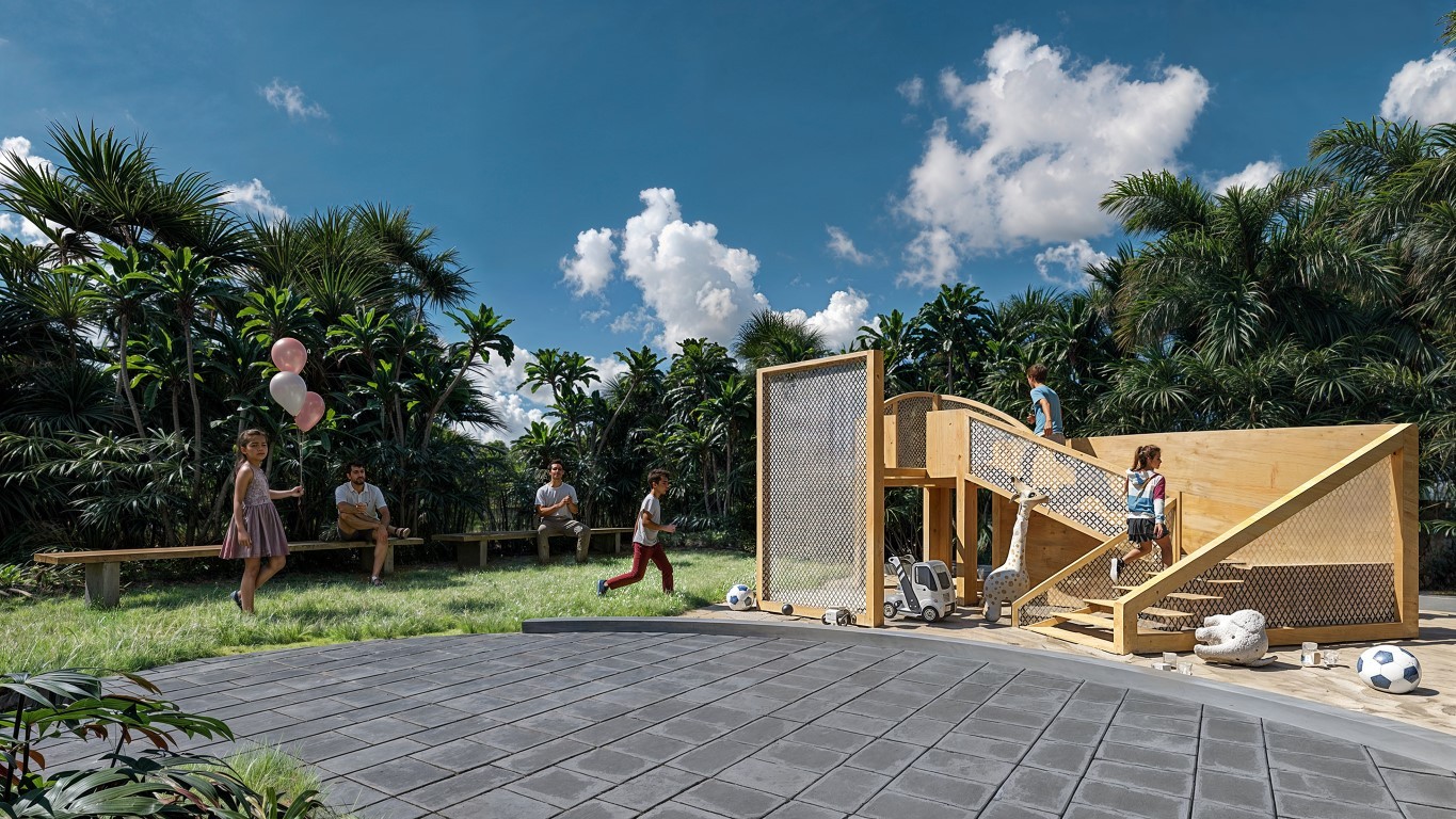 Residential three-storey complex located on a hill, in Ubud district - Фото 4