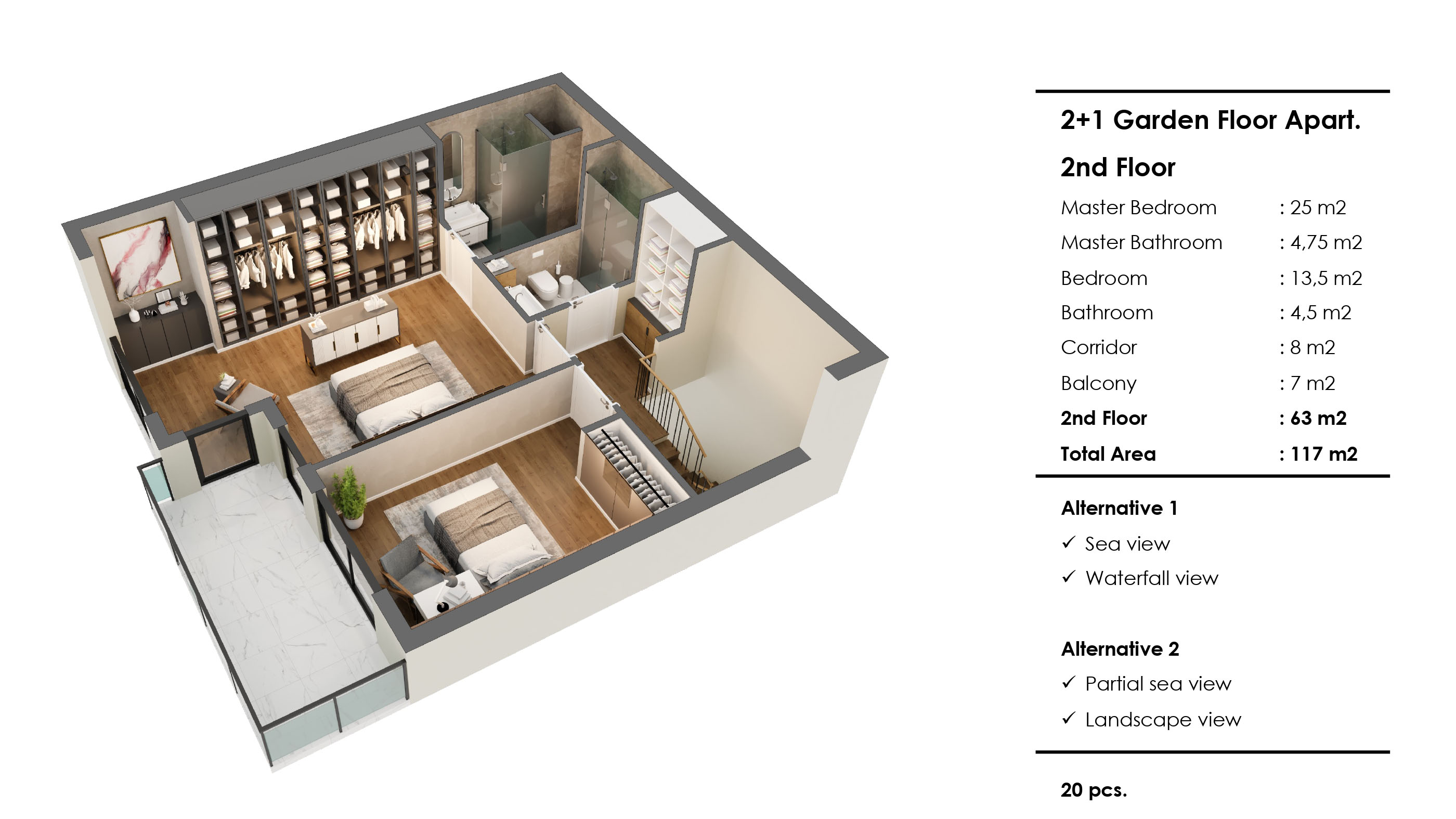 Rixos Residence: luxury apartments by the sea in Antalya with views of the coast and premium infrastructure - Фото 22