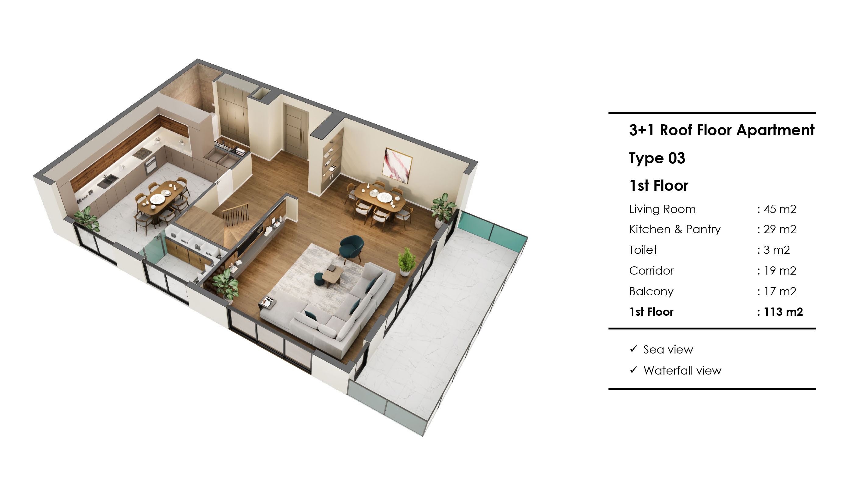 Rixos Residence: luxury apartments by the sea in Antalya with views of the coast and premium infrastructure - Фото 20