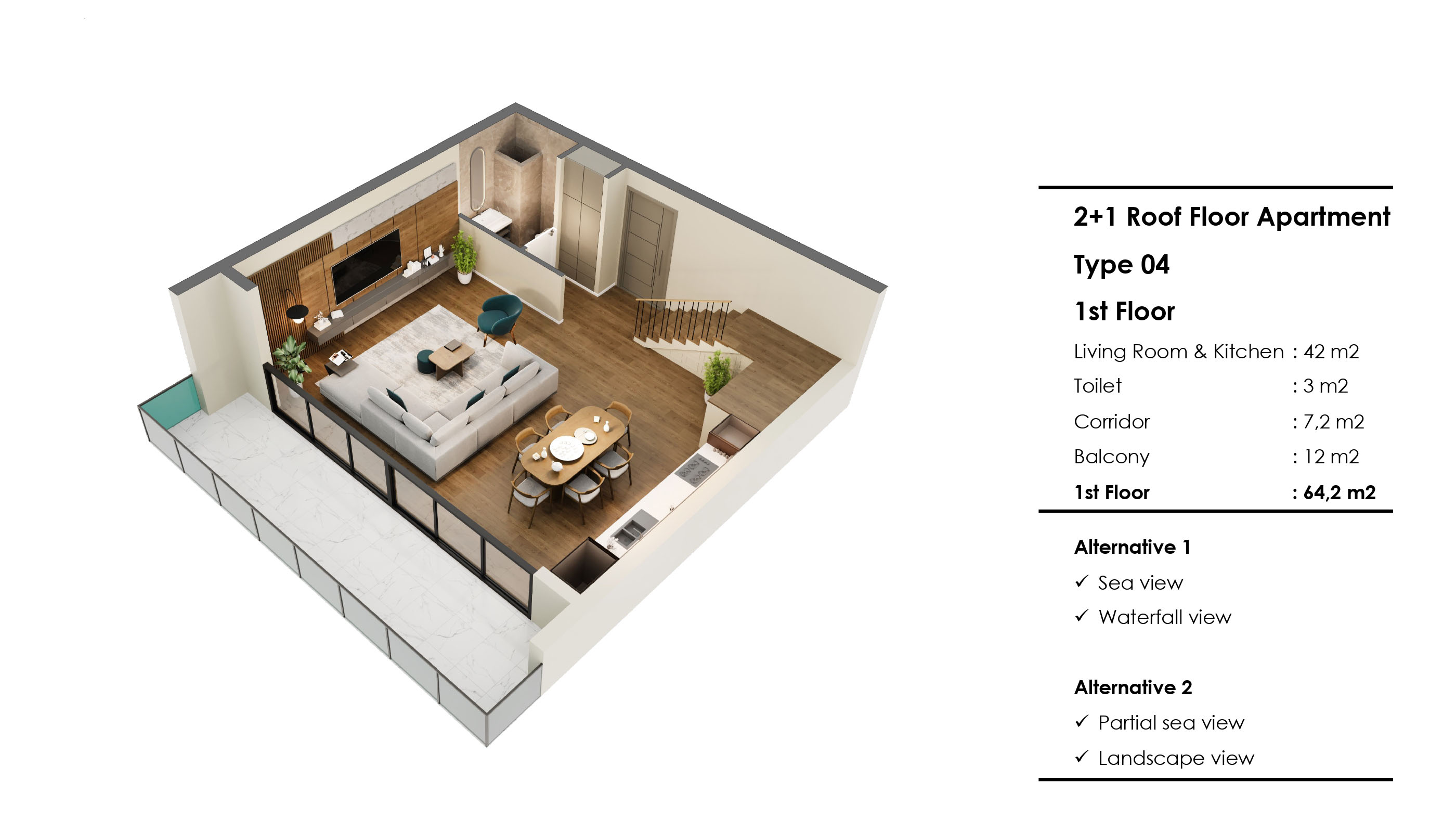 Rixos Residence: luxury apartments by the sea in Antalya with views of the coast and premium infrastructure - Фото 17