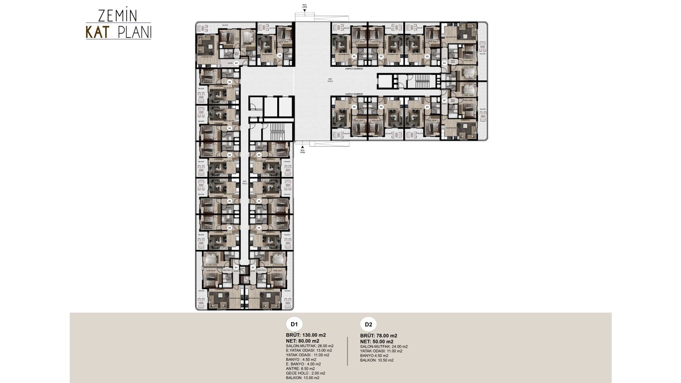 New residential complex in Mersin, 500 meters from the beach - Фото 25