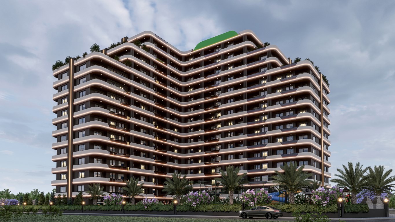 New residential complex in Mersin, 500 meters from the beach - Фото 2