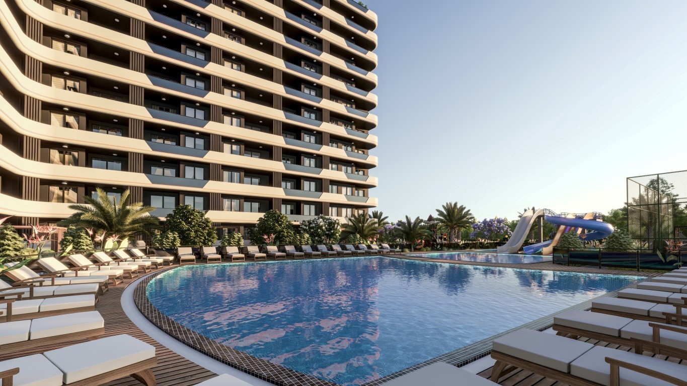 New residential complex in Mersin, 500 meters from the beach - Фото 12