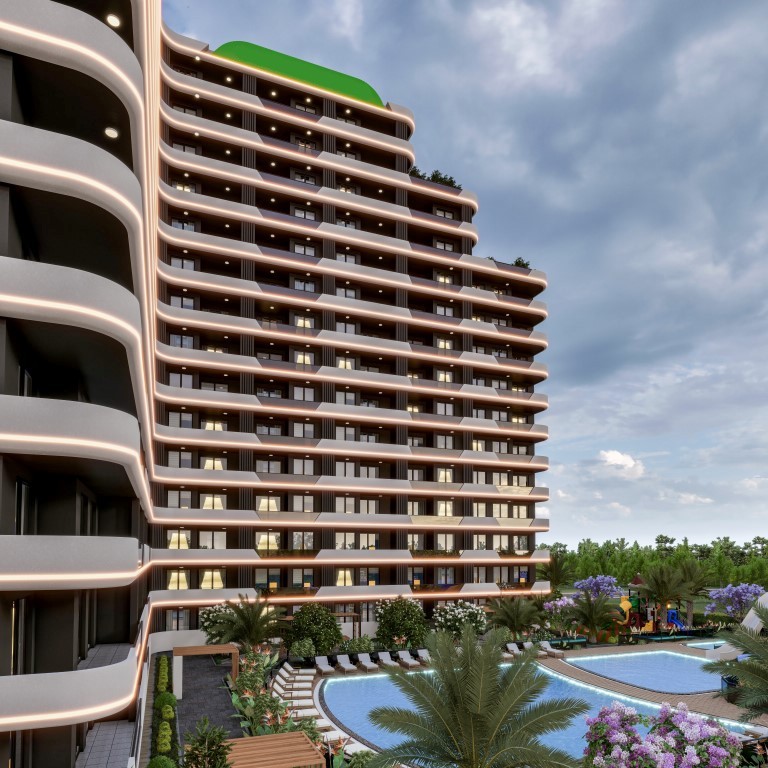 New residential complex in Mersin, 500 meters from the beach - Фото 11