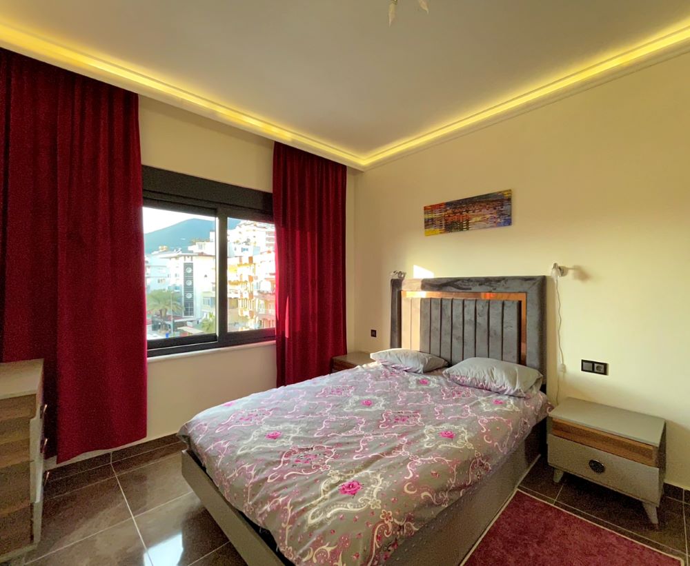 Квартира 1+1, 45 м² с видом на город, 250 м от пляжа Клеопатра. - Foto 7
